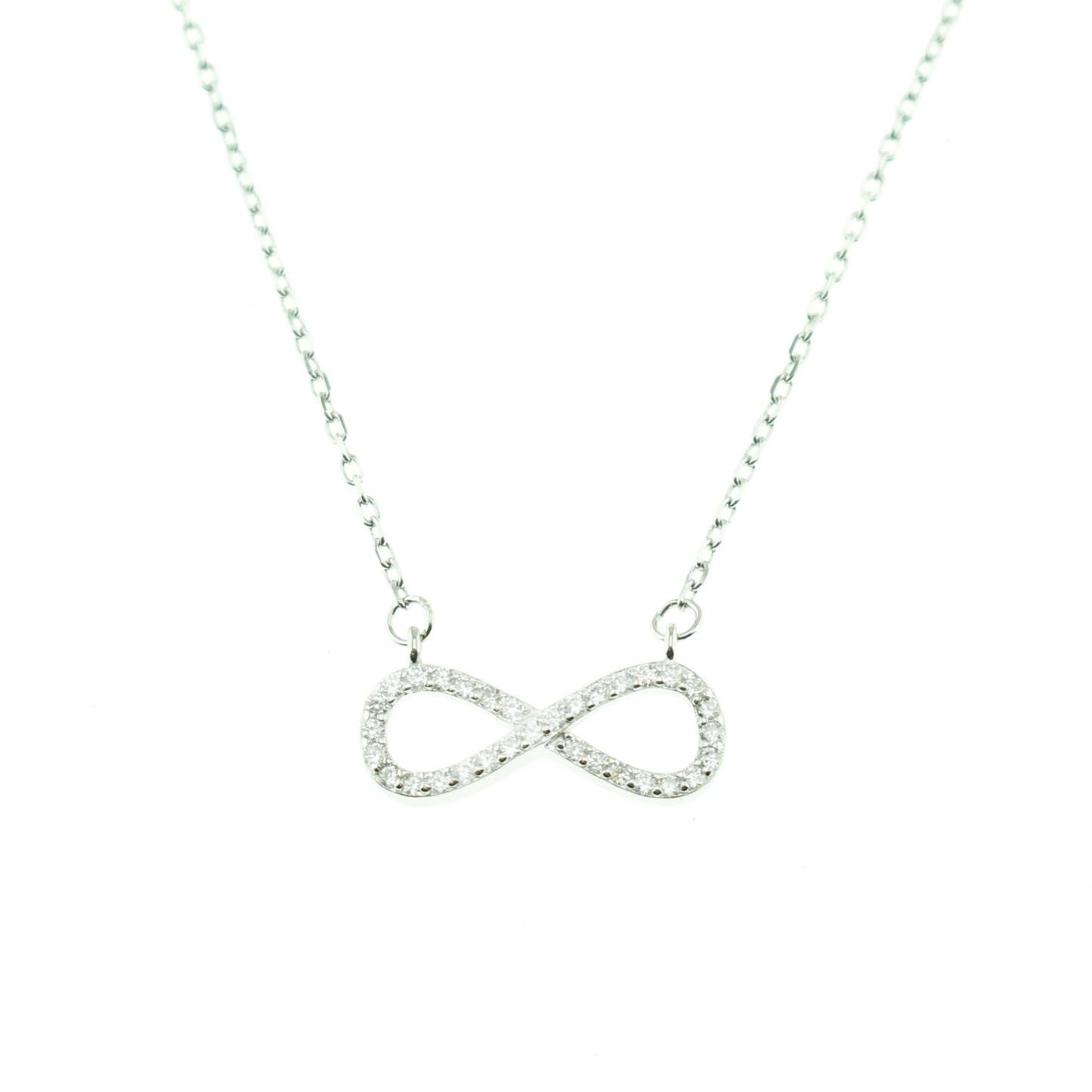 Silver 925 Infinity Necklace