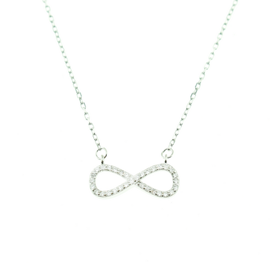 Silver 925 Infinity Necklace